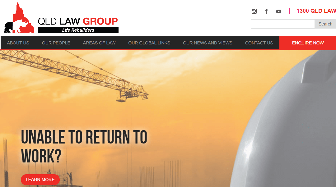 QLD Law Group New Website