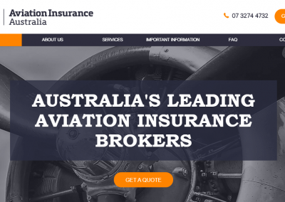 Aviation Insurance New Website & Branding